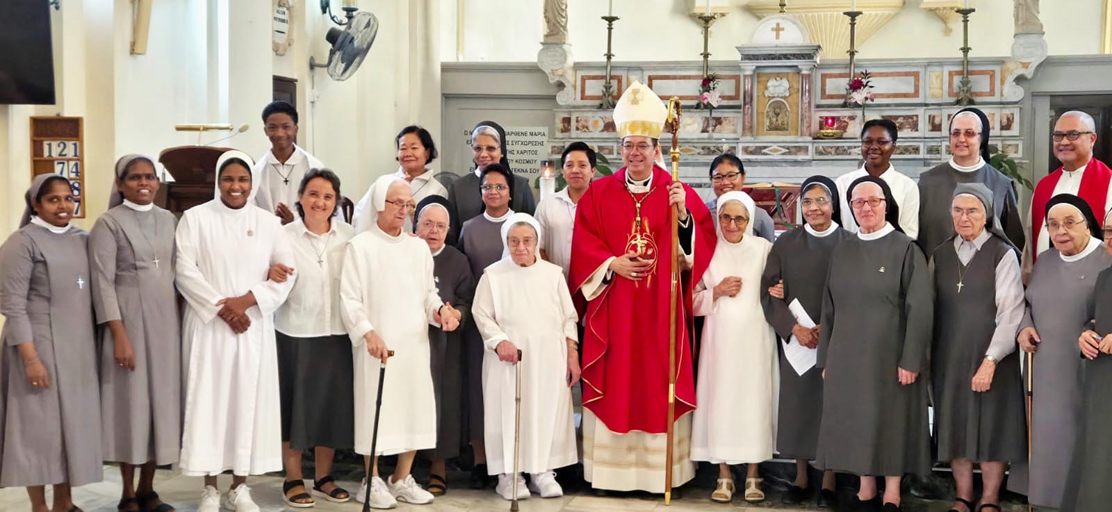 Celebrazione del Giubileo della Vita Consacrata a Cipro